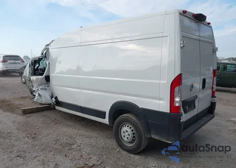 2025 Ram Promaster 2500 Tradesman High Roof 159 Wb W/Pass Seat from USA, damaged, VIN 3C6LRVDG8SE507558